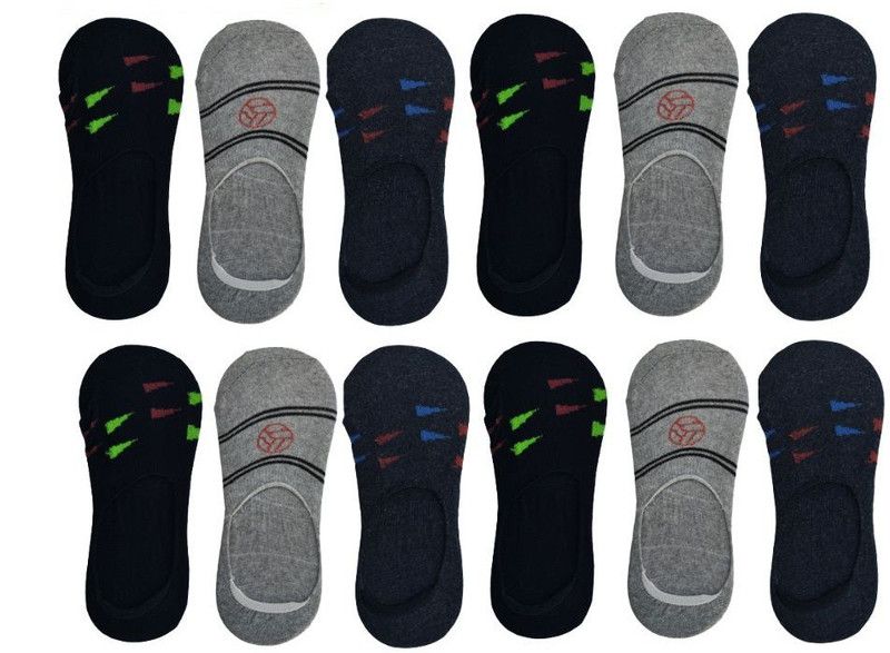 Unisex Solid Peds/Footie/No-Show, Low Cut  (Pack of 12)