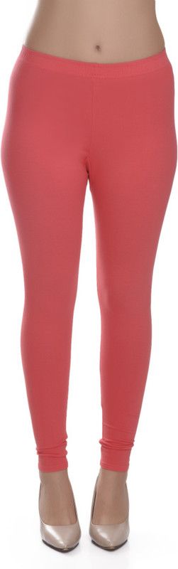 Amanat Collection Churidar Western Wear Legging  (Pink, Solid)