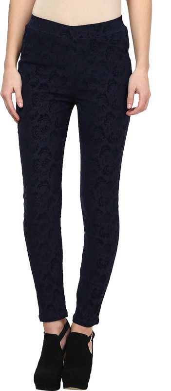 Sakhi Sang Blue Jegging  (Printed)