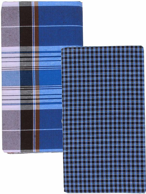 SSS NOVELTIES Checkered Multicolor Lungi