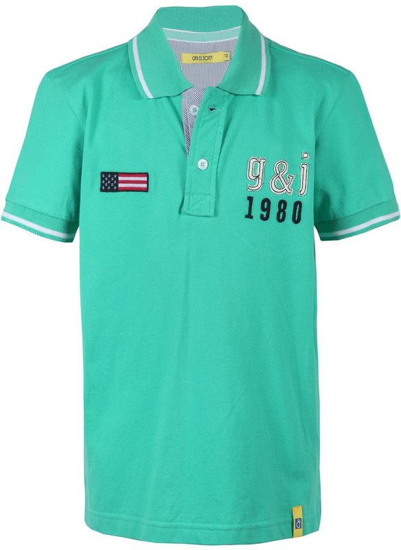 Boys Solid T Shirt  (Green, Pack of 1)
