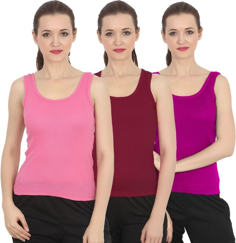 Women Purple, Maroon, Pink Camisole