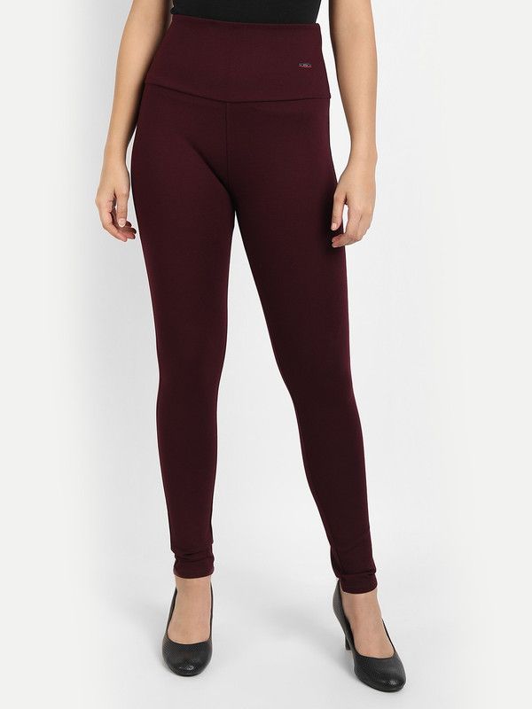 ETLY Maroon Jegging  (Solid)