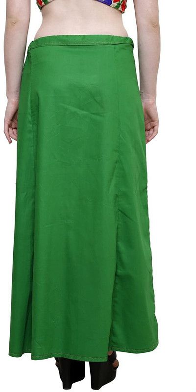 Radhey Rani Store pak green Pure Cotton Petticoat  (Free)