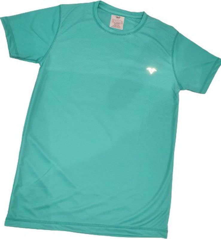 Checkered Men Green T-Shirt