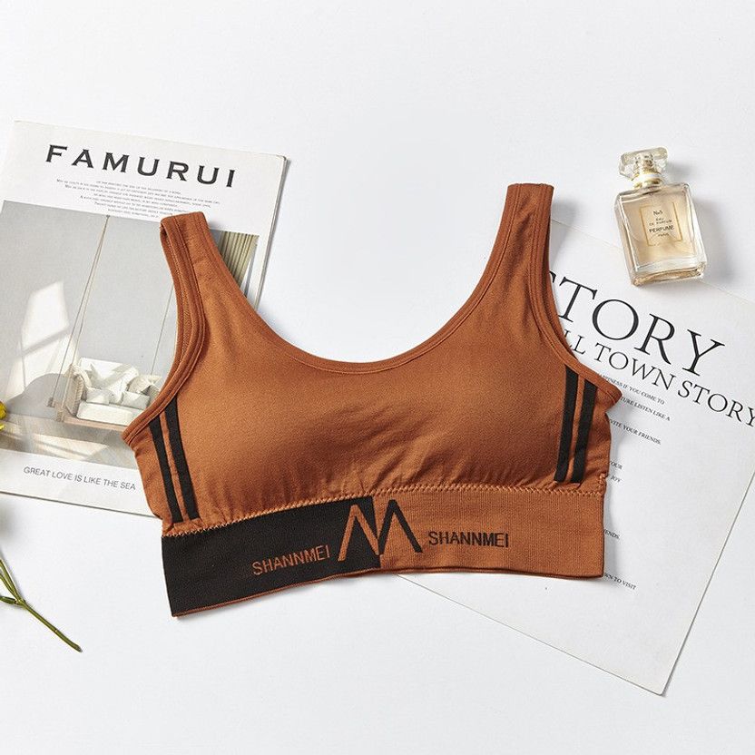 Women T-Shirt Lightly Padded Bra  (Orange)