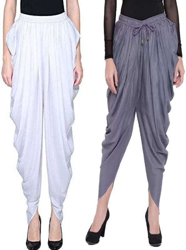 fheo Solid Women Dhoti