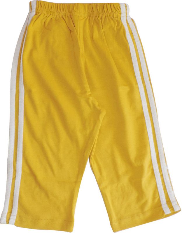 Track Pant For Boys  (Yellow)