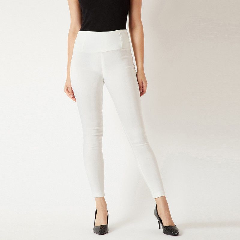 Miss Chase White Jegging  (Solid)