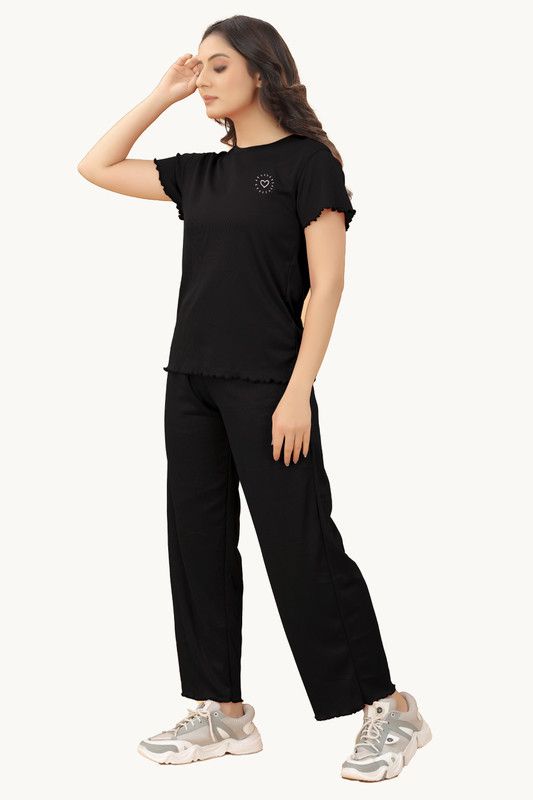 Women Co-ords Pink Solid
