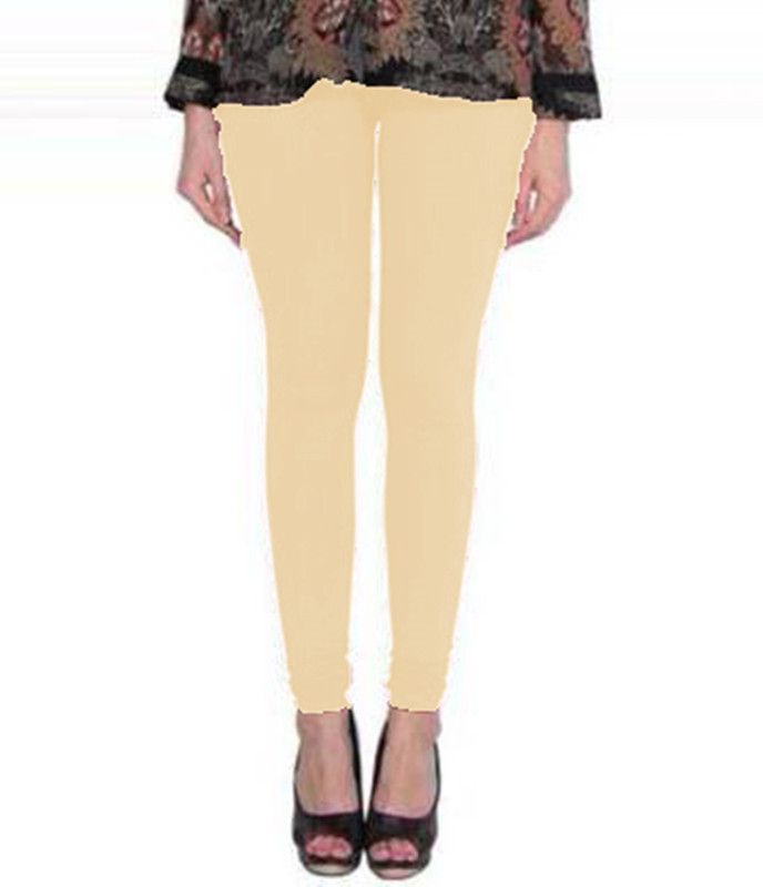 Blume Churidar Ethnic Wear Legging  (Beige, Solid)