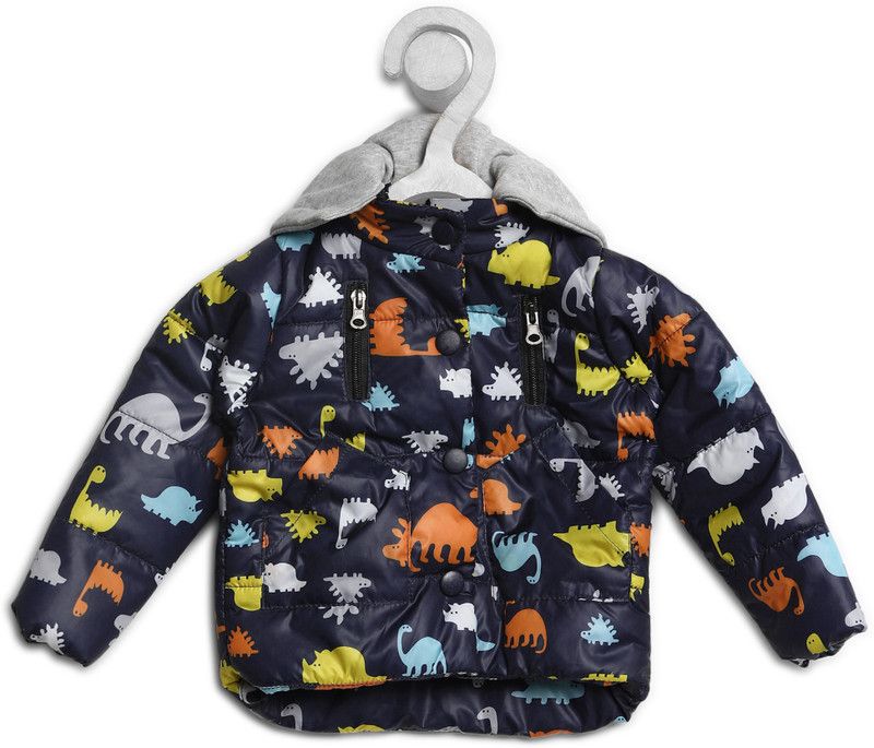 Baby Boys Graphic Print Padded Jacket