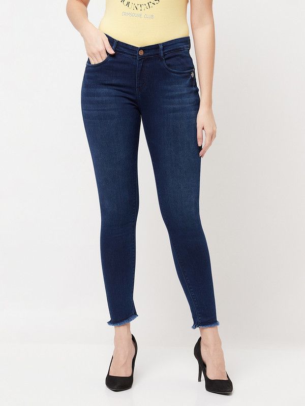 Super Skinny Women Blue Jeans