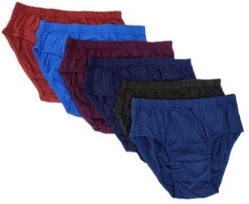 Pack of 6 Women Bikini Blue, Red Panty