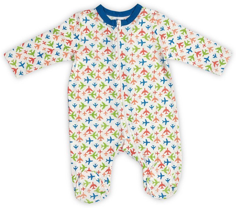 Romper For Baby Girls Casual Solid Pure Cotton  (White, Pack of 1)