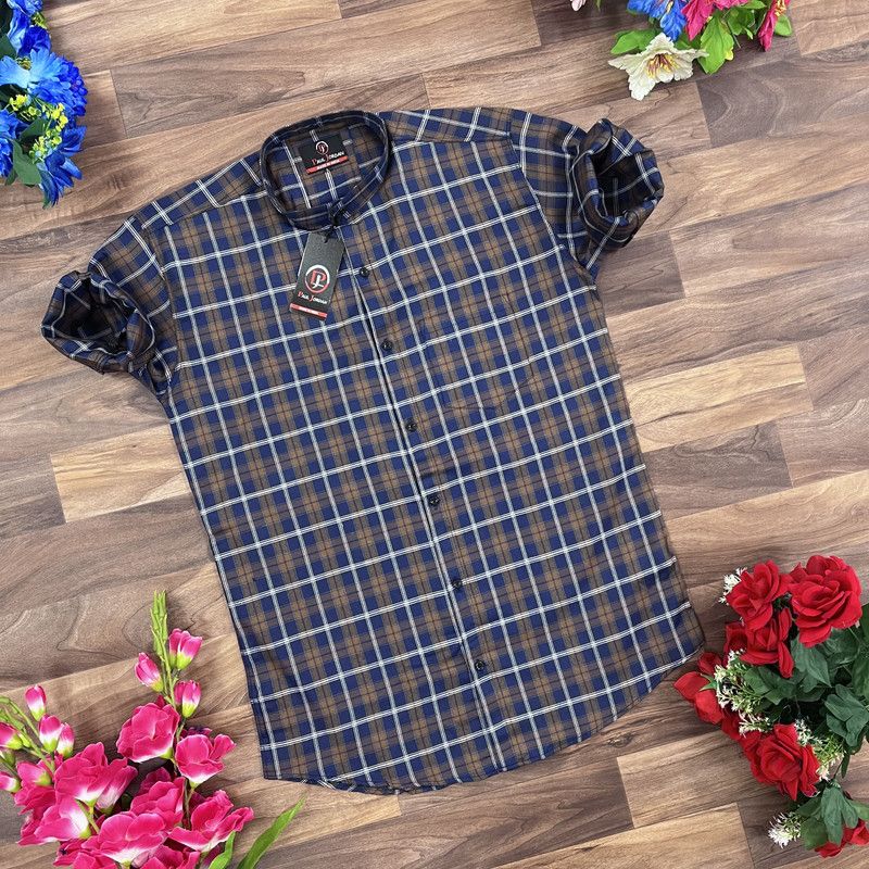 Men Checkered Casual Multicolor Shirt