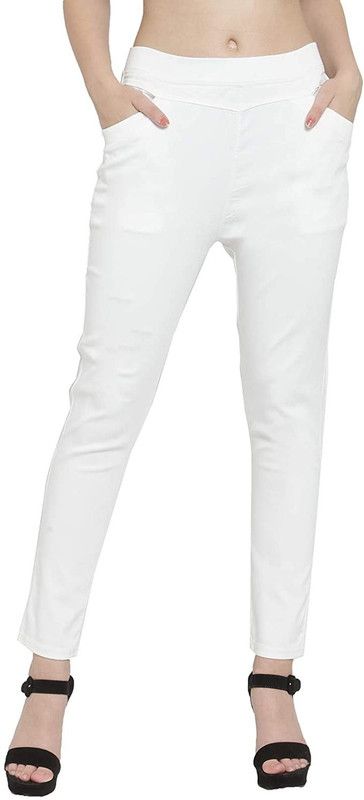 NIVIK White Jegging  (Solid)