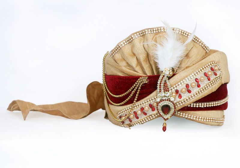 MANODO Embellished Pagri