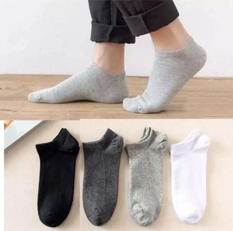Unisex Ankle Length  (Pack of 4)