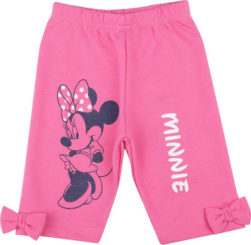 Capri For Baby Girls Casual Printed Pure Cotton  (Pink Pack of 1)