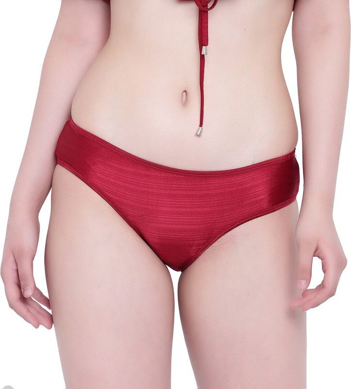 Women Bikini Maroon Panty