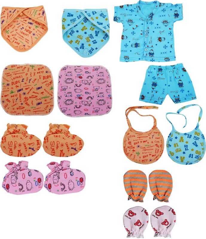 Baby Boys & Baby Girls Casual Vest Bib  (Multicolor)
