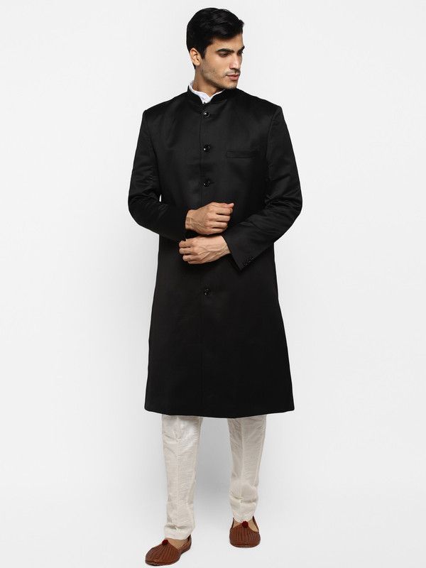 Pintrest Solid Sherwani