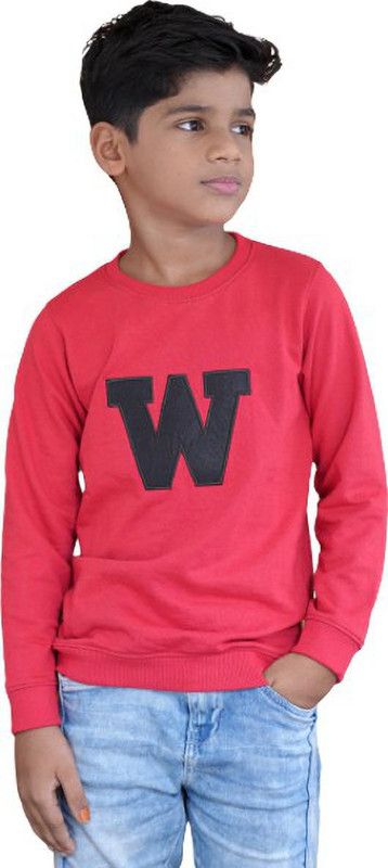 Boys Full Sleeve Printed Reversible Sweatshirt