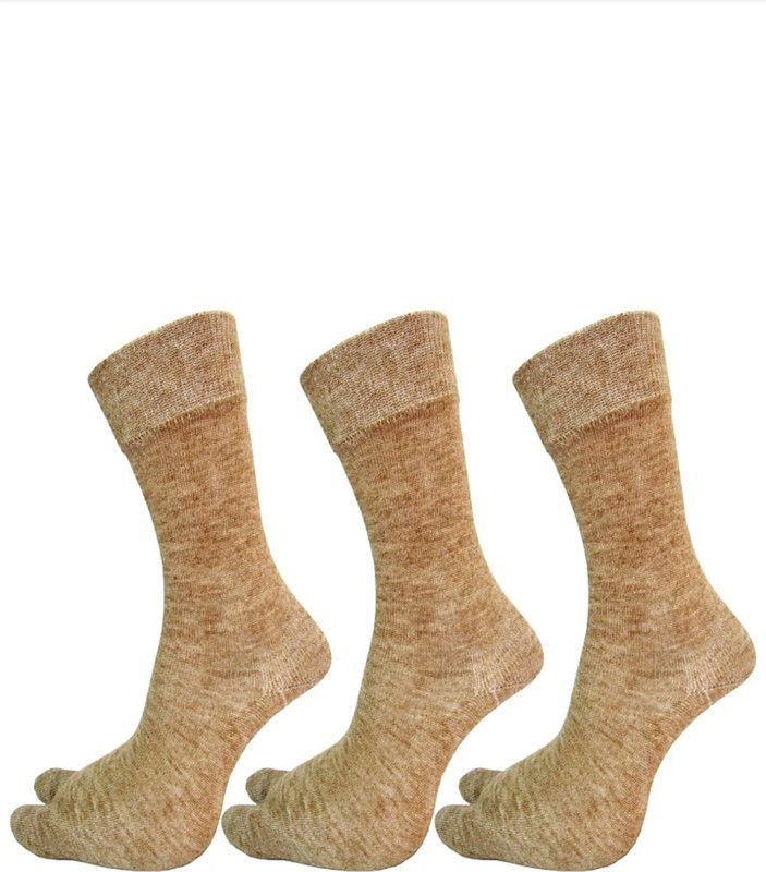 Women Solid Mid-Calf/Crew  (Pack of 3)