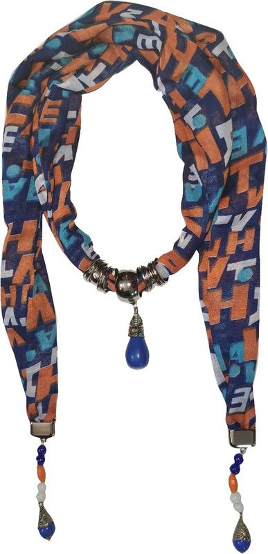 FLI HAUT Printed Chiffon Women Fancy Scarf