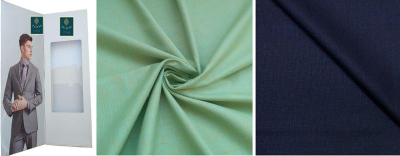 Unstitched Linen Shirt & Trouser Fabric Solid