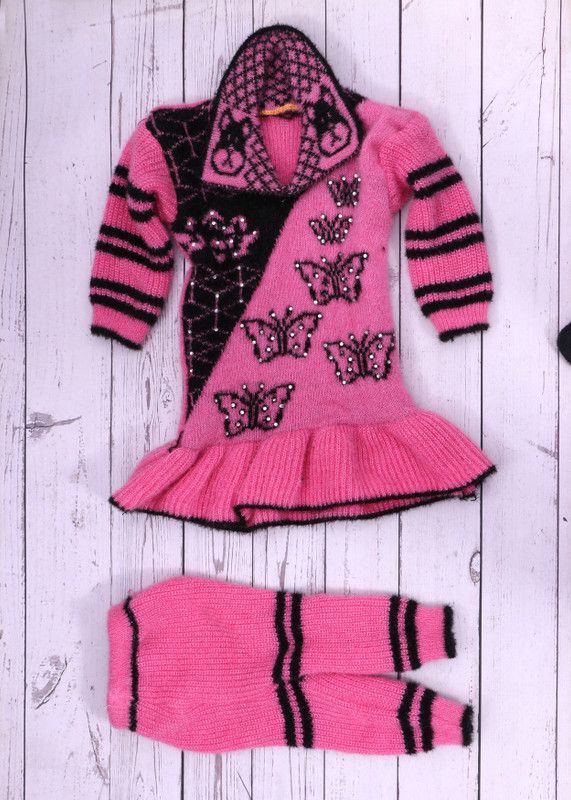 Shivarth Baby Girls Casual Dress Sweater, Pyjama  (Multicolor)