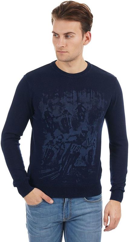 Pepe Jeans Round Neck Printed Men Pullover