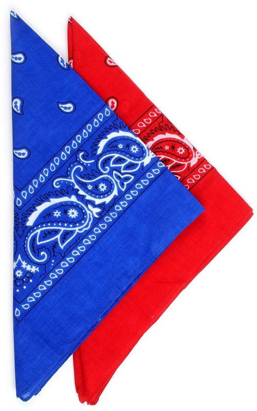 Men & Women Printed Bandana  (Pack of 2)
