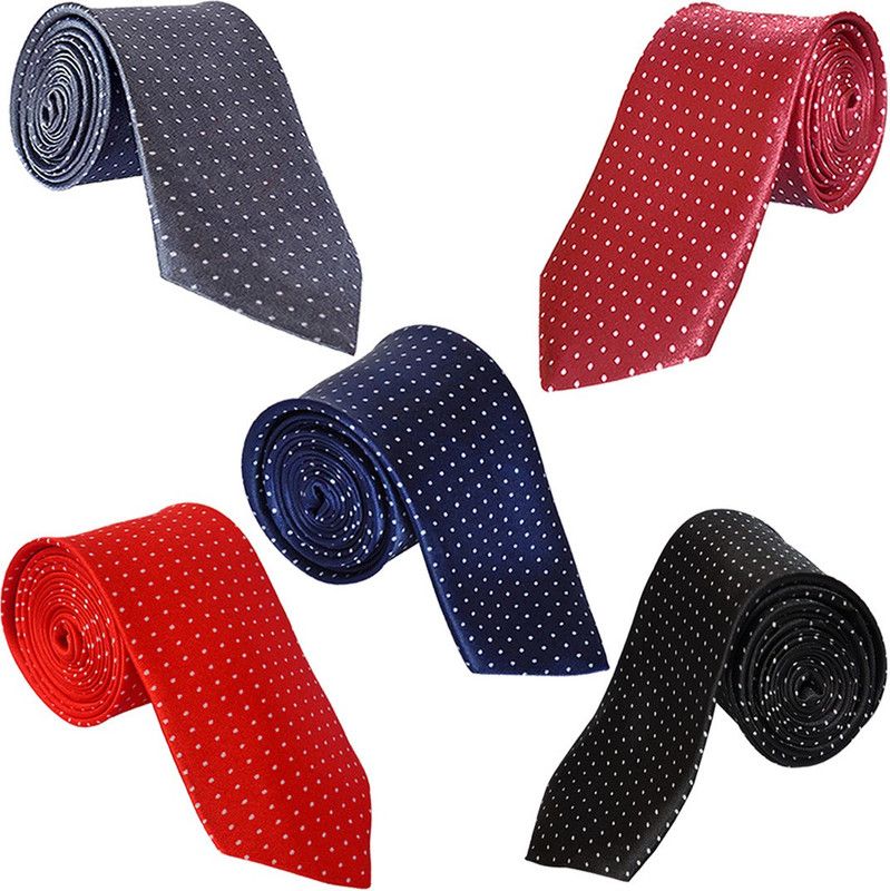 LOOPA Polka Print Tie  (Pack of 5)