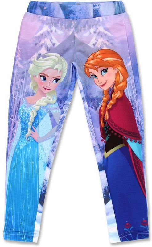 Track Pant For Girls  (Light Blue, Pack of 1)