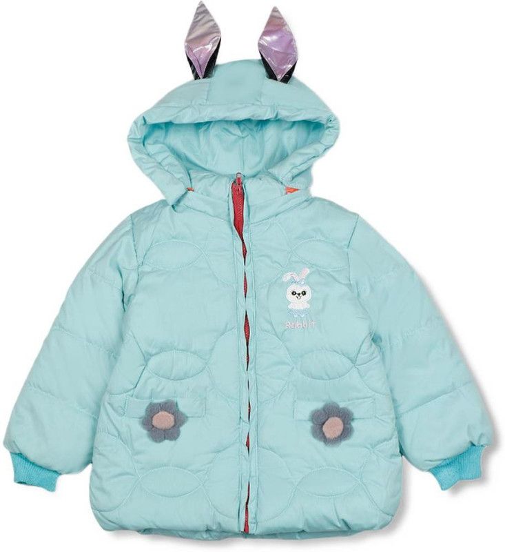 Girls Embroidered Casual Jacket