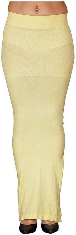 DIVYALAXMI Beige-shapewear-DL-3XL Nylon Blend Petticoat  (3XL)