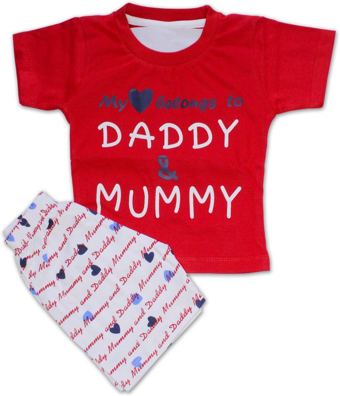 DIO LUSSO Baby Boys & Baby Girls  (Red)