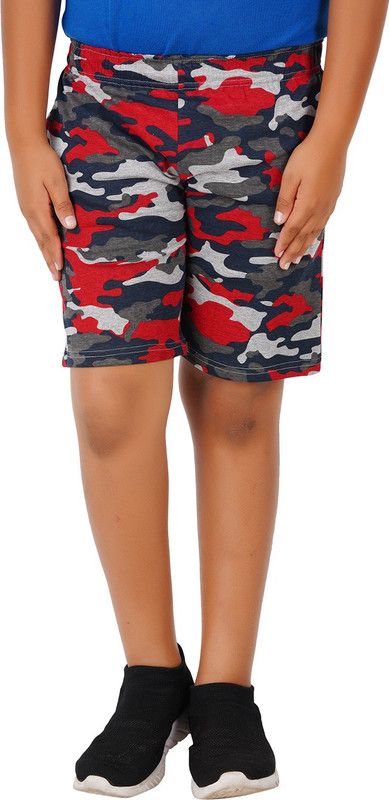 Short For Boys Casual Military Camouflage Pure Cotton  (Multicolor, Pack of 1)