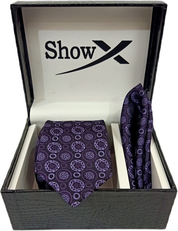 ShowX Printed Tie  (Pack of 2)