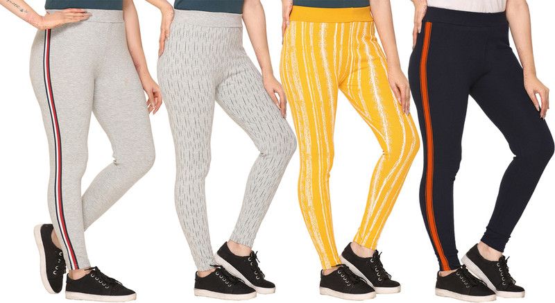 SHAUN Multicolor Jegging  (Printed)
