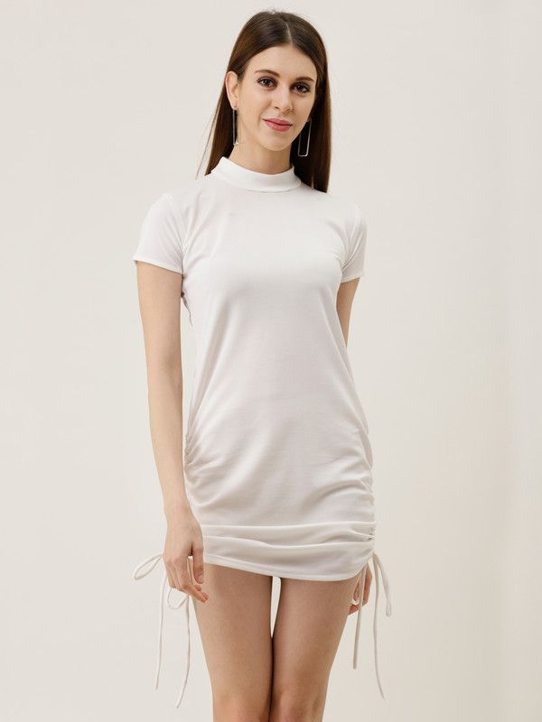 Women Bandage White Dress