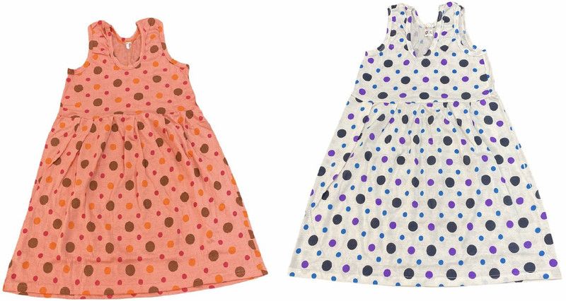 Below Knee Casual Dress  (Multicolor, Sleeveless)