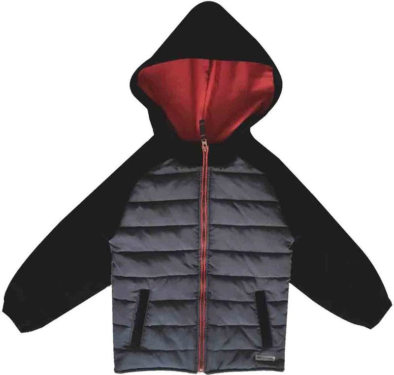Boys & Girls Solid Puffer Jacket