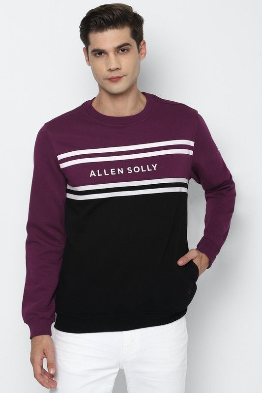 Women Full Sleeve Self Design Sweatshirt