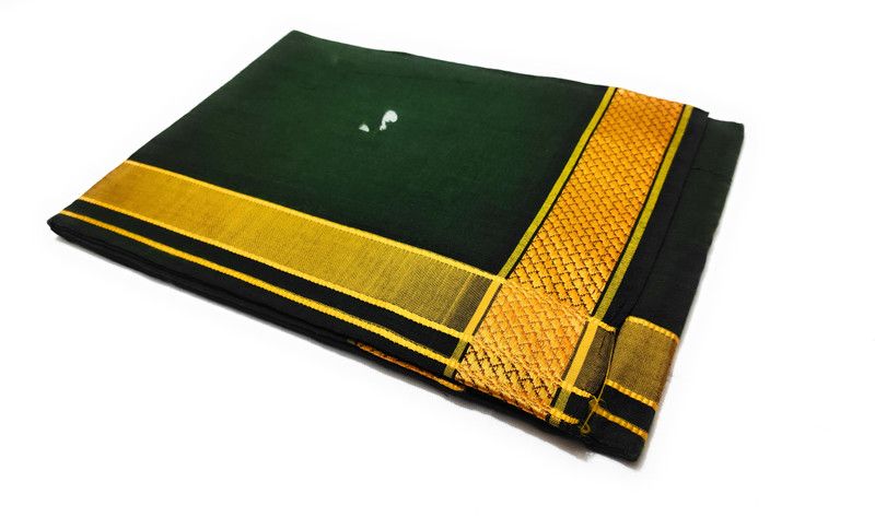 shershaan Solid Green Lungi