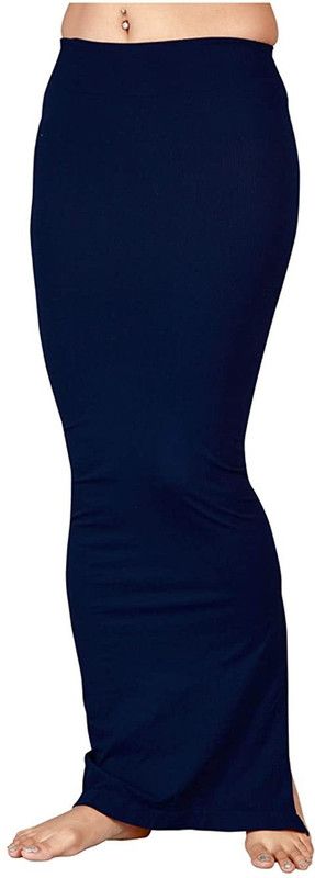 Wonder World Spandex Fabric Saree Shapewear Nylon Blend Petticoat  (L)