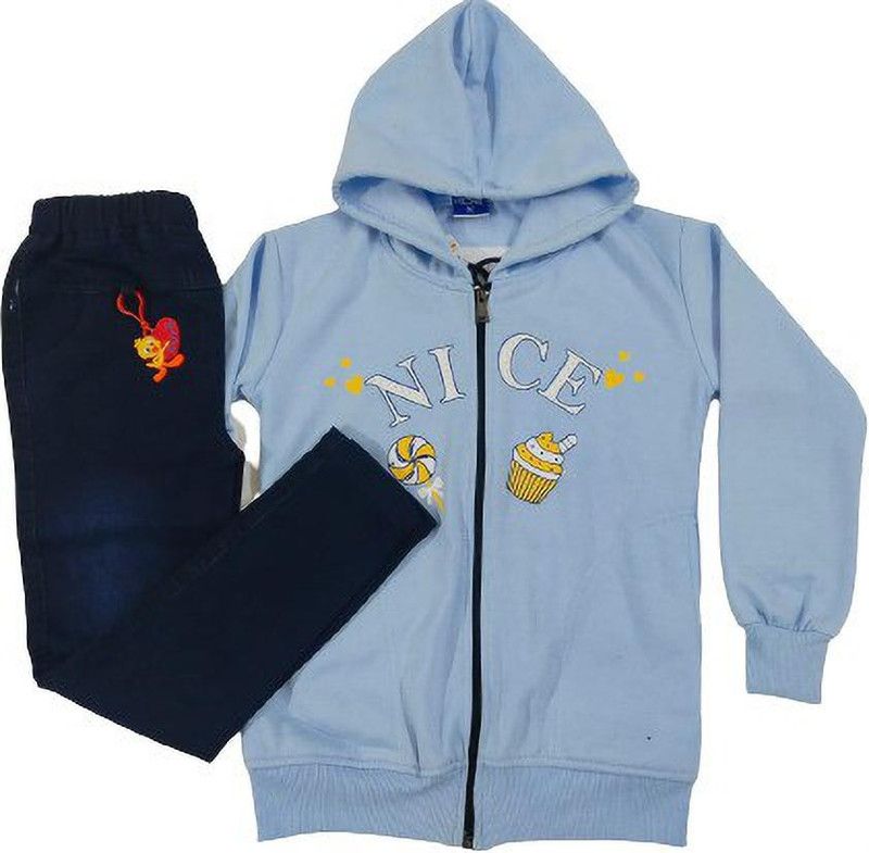 Baby Boys & Baby Girls Party(Festive) Dress Dress  (Blue)