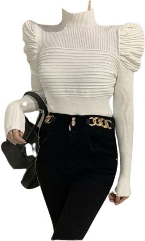 Formal Women White Top
